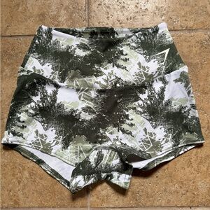 Gymshark Women's Camouflage Bike Shorts